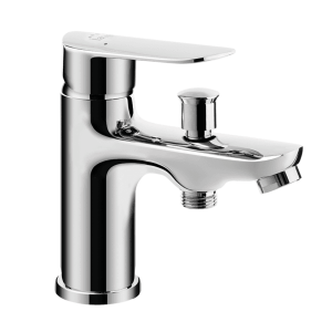 Bateria wannowa 15 cm stojąca jednootworowa bez zestawu natryskowego