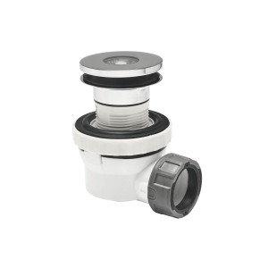 Syfon umywalkowy XS-PURE Quick-Clac - Czarny Mat