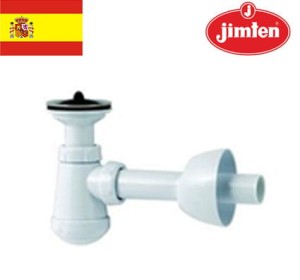 Syfon umywalkowy butelkowy biały 32 mm ,JIMTEN S-355 
