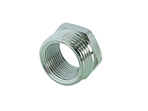 Redukcja 1/2'' x 3/8'' GZ/GW Mosiądz pokryty chromem