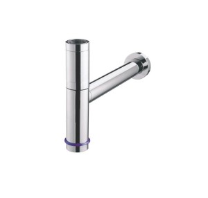 Półsyfon dekoracyjny, chrom, wersja długa, 1 1/4'' x 32/40/43 mm TEOS 