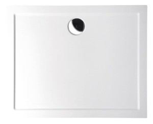 Brodzik kompozytowy, prostokąt 90x80x4cm Slim KARIA