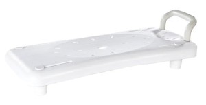 Siedzisko do wanny  700x310 mm /150 kg dla osób niepełnosprawnych z uchwytem, białe