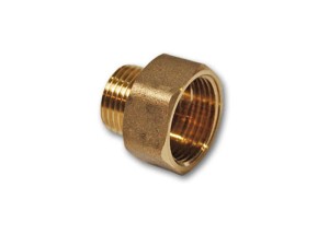 Redukcja nyplowo-mufowa 1'' x 1 1/2'' GZ/GW Mosiądz