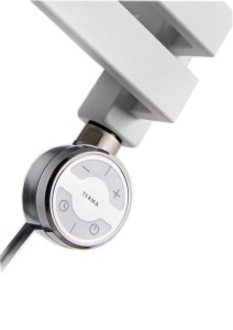 Grzałka elektryczna z termostatem, 200W, chrom MOA