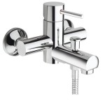 Bateria wannowa RHAPSODY bez akcesoriów, chrom 