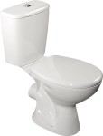Kompakt WC JUAN poziomy 35x75x63 cm z deską wolnoopadającą