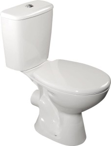 Kompakt WC JUAN poziomy 35x75x63 cm z deską wolnoopadającą