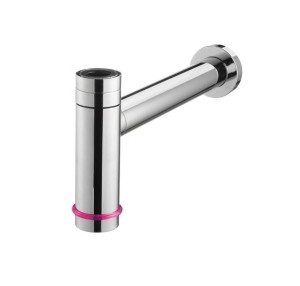 Półsyfon dekoracyjny 1 1/4'' ABS chrom, wersja krótka