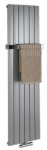 Grzejnik łazienkowy 450x1800mm, 910W, metaliczne srebro COLONNA