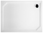 Brodzik prysznicowy SLIM Sara gładki 90x70x4 kompozytowy
