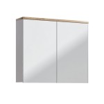 Szafka z lustrem seria BALI 80 cm Soft Close