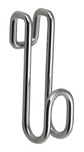 Wieszak do kabin prysznicowych chrom LINE